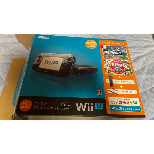 最終値下げNintendo Wii U WII U プレミアムセット KURO 1