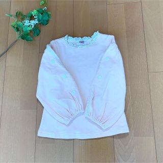 スーリー(Souris)のスーリー　バルーンスリーブTシャツ　110 トップス(Tシャツ/カットソー)