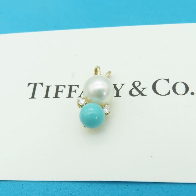 期間限定キャンペーン - Co. & Tiffany ティファニー SS31 トップ ネックレス ゴールド ダイヤ ターコイズ パール ネックレス 期間限定キャンペーン - Co. & Tiffany ティファニー SS31 トップ ネックレス ゴールド ダイヤ ターコイズ パール ネックレス
