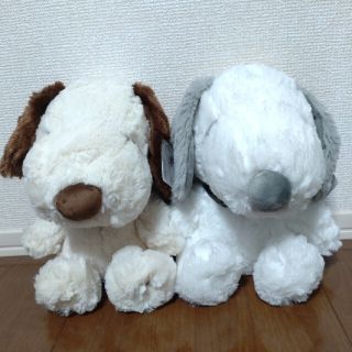 スヌーピー(SNOOPY)の値下げしました！　スヌーピーぬいぐるみ　2点セット(ぬいぐるみ)