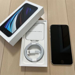 アイフォーン(iPhone)のiPhone SE 第2世代 128GB SIMフリー ホワイト(スマートフォン本体)