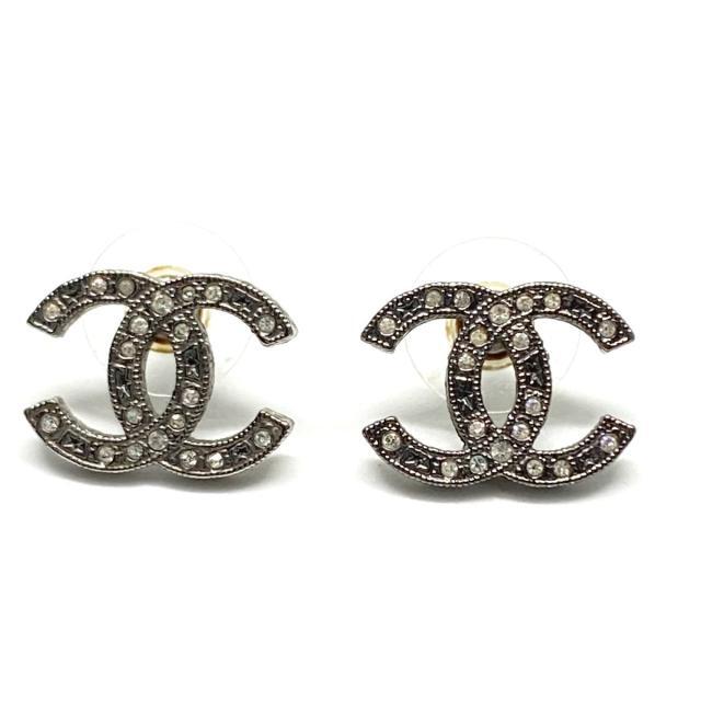 CHANEL(シャネル) ピアス - シルバー - husnususlu.com