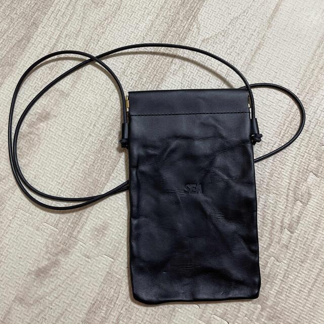WIND AND SEA Sea Leather Sacoche