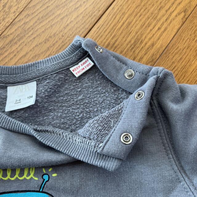 第一ネット ZARA BABY 104cm トレーナー ワッフル セットアップ ザラ 男の子