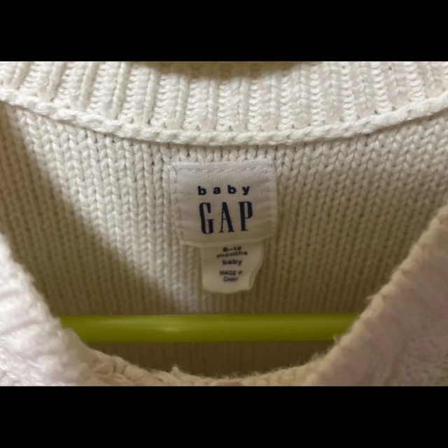 GAP Kids(ギャップキッズ)のGAPニットワンピース キッズ/ベビー/マタニティのベビー服(~85cm)(ワンピース)の商品写真