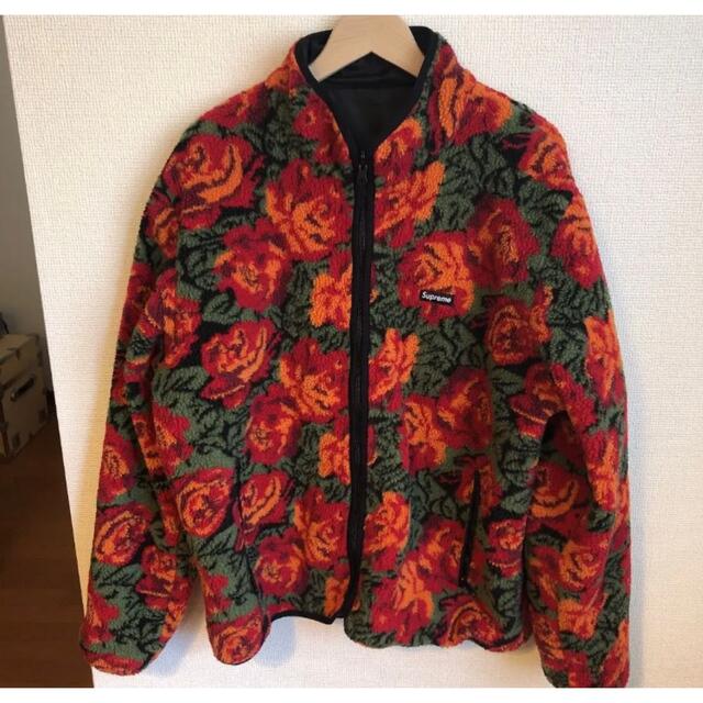 経典 - Supreme Supreme Jacket Reversible Fleece Roses ブルゾン