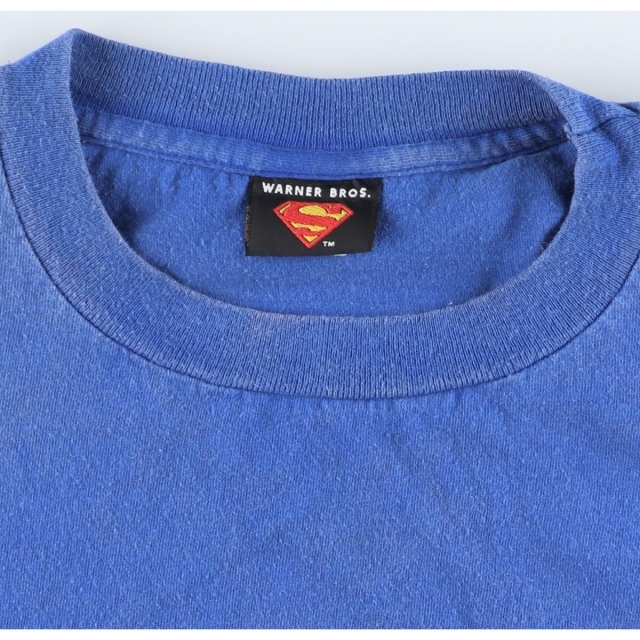 WARNER BROS. SUPERMAN スーパーマン 映画 ムービーTシャツ USA製 メンズXL /eaa159799 2