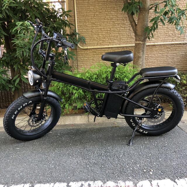 爆速 max50オーバー 超パワー フル電動自転車 アクセル付 ひねちゃ-