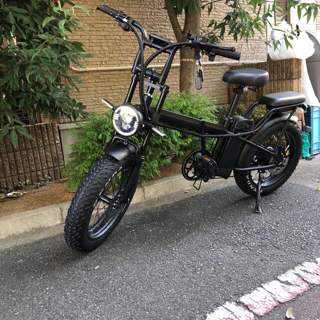 爆速　max50オーバー　超パワー　フル電動自転車　アクセル付　ひねちゃ