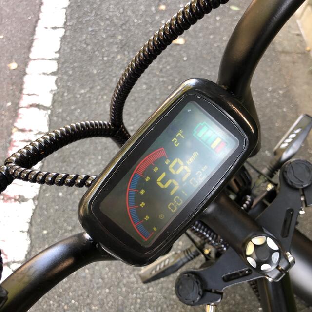 爆速　max50オーバー　超パワー　フル電動自転車　アクセル付　ひねちゃ