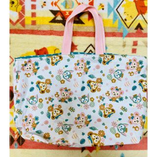 ダッフィー - ハンドメイド Mサイズ ダッフィー トートバッグ
