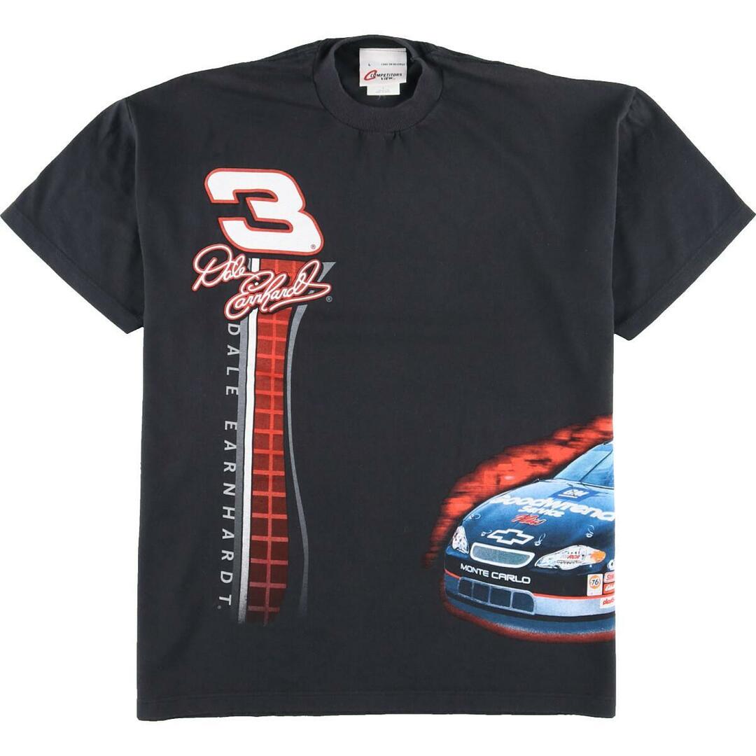 COMPETITORS VIEW Dale Earnhardt デイルアーンハート レーシングカー 両面プリント プリントTシャツ メンズL /eaa162897