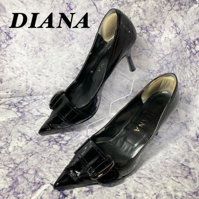 DIANA ダイアナ パンプス ピンヒール ハイヒール 21.5