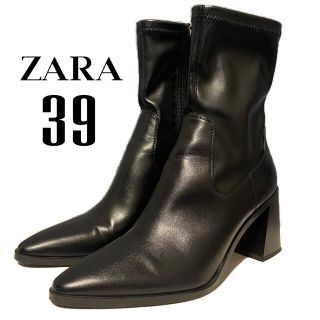 ザラ(ZARA)の期間限定お値下げ【美品　ZARA ショートブーツ】(ブーツ)