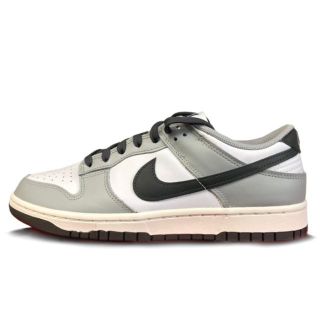 ナイキ(NIKE)のNIKE WMNS Dunk Low ホワイト ライトスモークグレー 23.5(スニーカー)