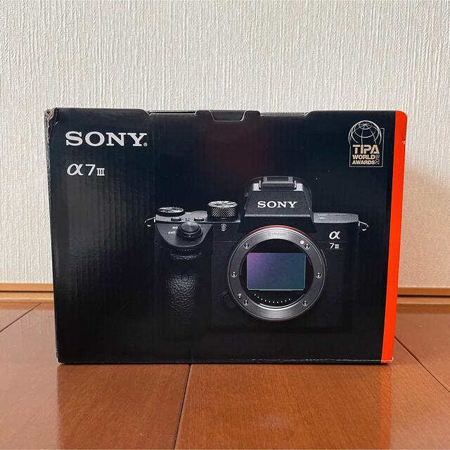 SONY(ソニー)のsony a7iii 元箱 取説有り スマホ/家電/カメラのカメラ(ミラーレス一眼)の商品写真