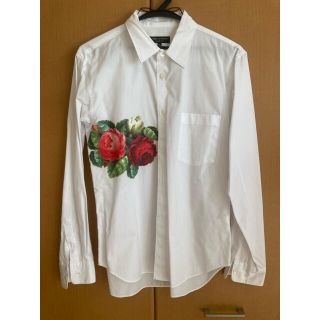 コムデギャルソンオムプリュス(COMME des GARCONS HOMME PLUS)のコムデギャルソン　オムプリュス　花　シャツ(シャツ)