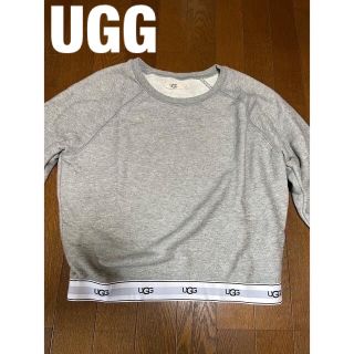 アグ(UGG)のUGG トレーナー　グレー　訳あり美品(トレーナー/スウェット)