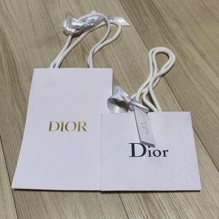 ディオール(Dior)の【ディオール】ショップ袋 2枚セット　ショッパー(ショップ袋)