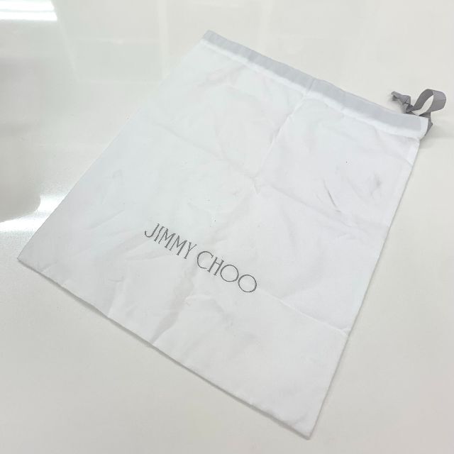 JIMMY CHOO - 5097 未使用 ジミーチュウ レザー パール スニーカー