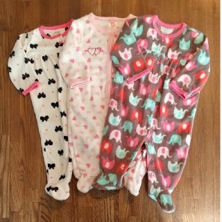 カーターズ(carter's)の【carter's】カバーオール  6months 3枚セット(カバーオール)