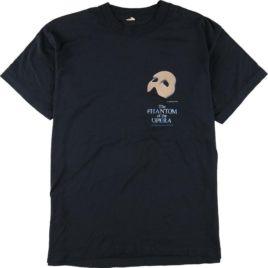 80年代 THE PHANTOM OF THE OPERA オペラ座の怪人 プリントTシャツ メンズM ヴィンテージ /eaa165076