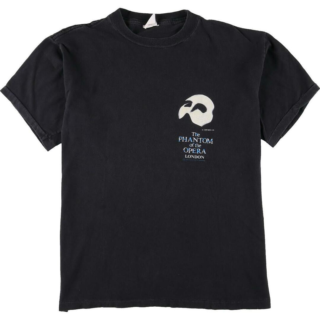 80年代 THE PHANTOM OF THE OPERA オペラ座の怪人 プリントTシャツ メンズM ヴィンテージ /eaa165075