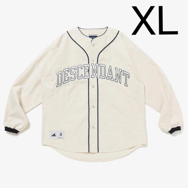 DESCENDANT BLEEK BASEBALL SHIRT XL