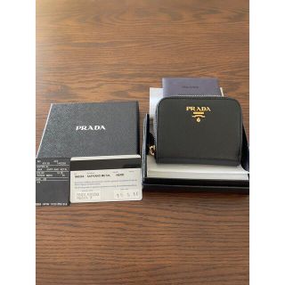 プラダ(PRADA)のプラダ　SAFFIANO METAL ラウンドファスナー　コインケース(コインケース/小銭入れ)