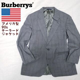 バーバリー(BURBERRY)の《USA製》90s オールドバーバリー Burberrys テーラードジャケット(テーラードジャケット)