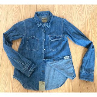 美品☆THRIFT STANDARD☆デニムシャツ☆150cm(ブラウス)