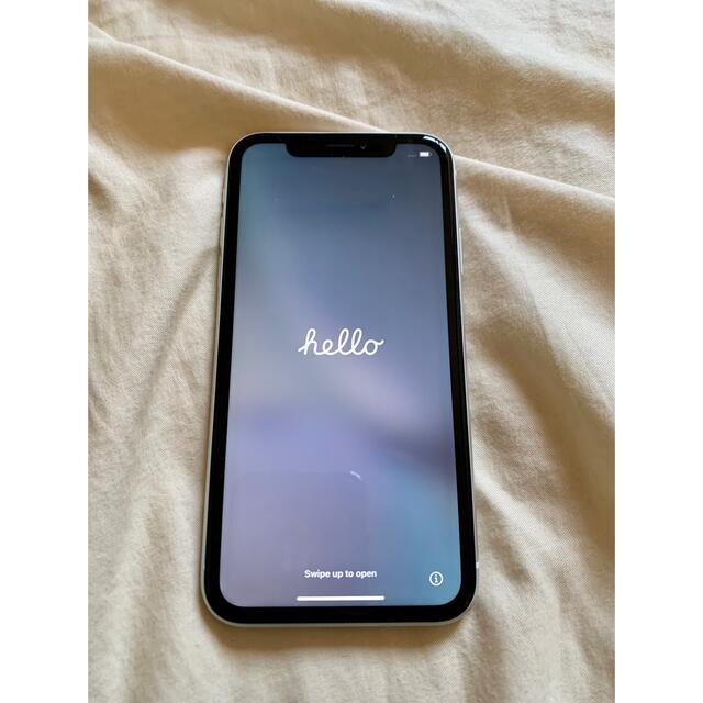 iphone xr white simフリー　アイフォーンXR 64GBホワイト