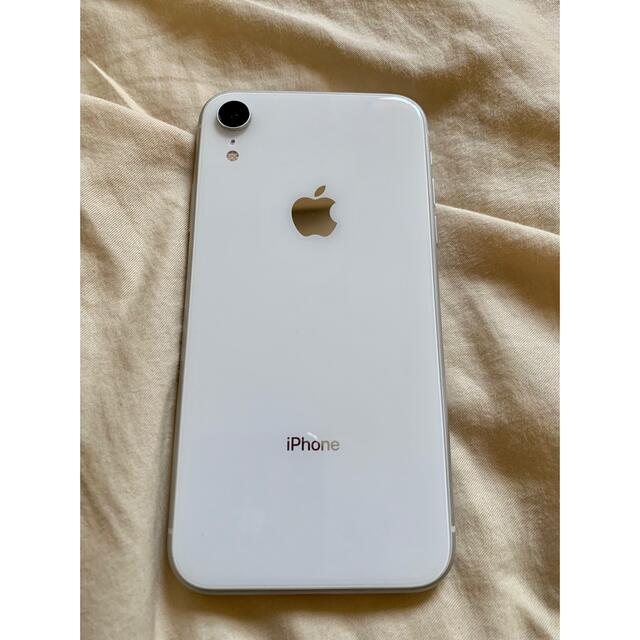 iphone xr white simフリー　アイフォーンXR 64GBホワイト