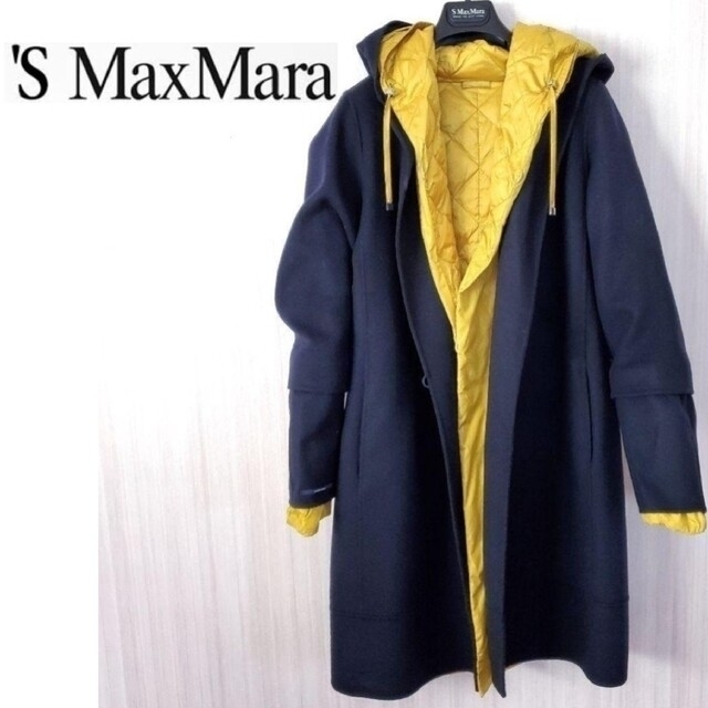 国内正規品】 Mara Max 【美品】'S - Mara Max エス フード付きコート