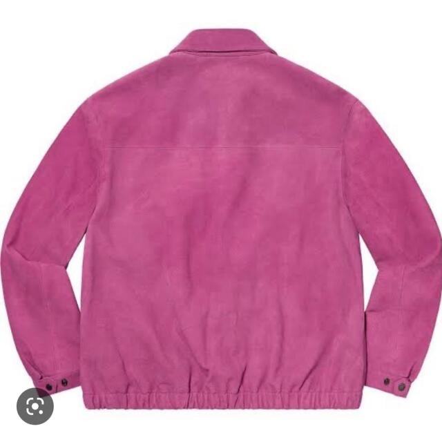 Supreme(シュプリーム)のSupreme Suede Harrington Jacket "Pink"  メンズのジャケット/アウター(ブルゾン)の商品写真