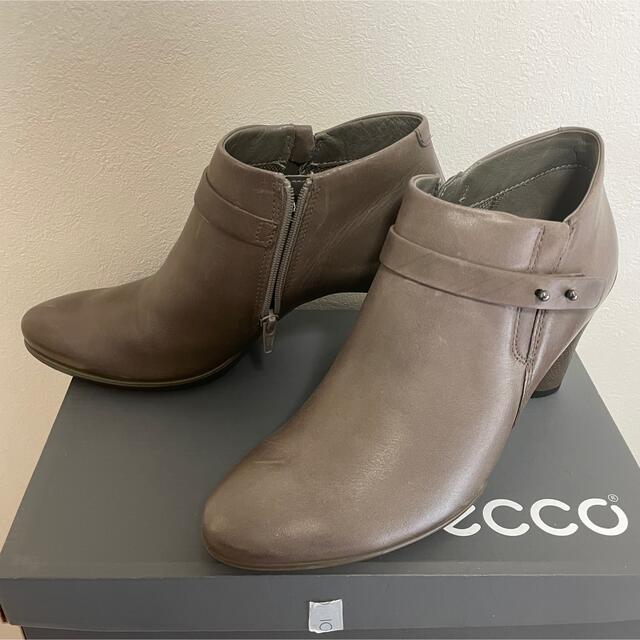 ecco エコー ショートブーツ ブーティ 38-