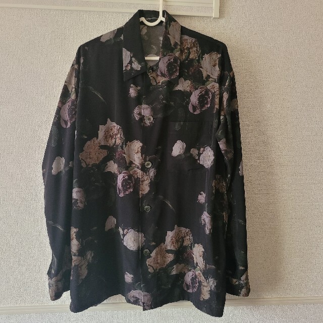 ネイビーシー 【年末大幅値下】Lad musician 17ss 花柄パジャマシャツ