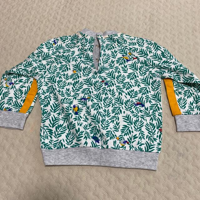 PETIT BATEAU(プチバトー)のプチバトー　プリント長袖Tシャツ　トップス　18month 81cm キッズ/ベビー/マタニティのベビー服(~85cm)(シャツ/カットソー)の商品写真