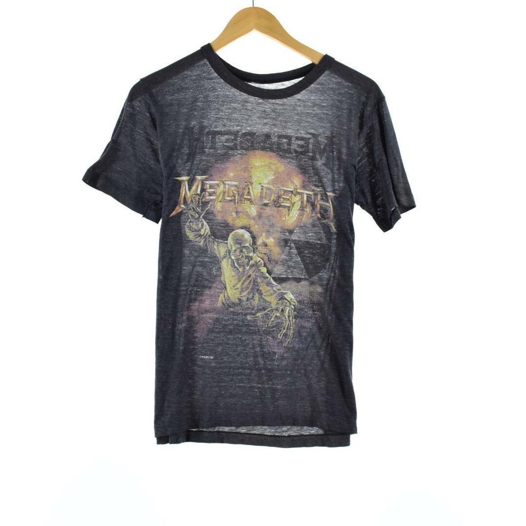 80年代 MEGADETH メガデス バンドTシャツ メンズS ヴィンテージ /eaa169464