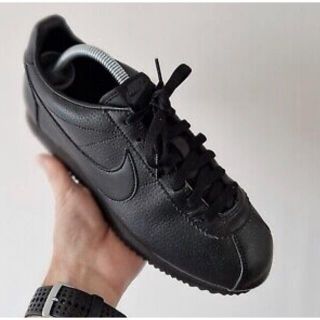 【✅廃盤人気色】NIKEクラシックコルテッツレザートリプルブラック26.5cm