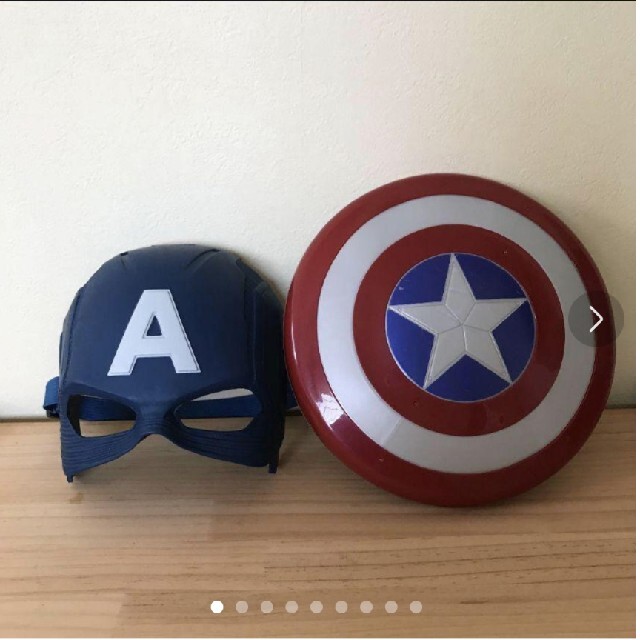 MARVEL(マーベル)のクリスマス　コスプレ キャプテンアメリカ アベンジャーズ マーベル　キッズ用 エンタメ/ホビーのフィギュア(アメコミ)の商品写真