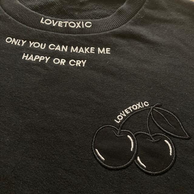 lovetoxic(ラブトキシック)のLOVETOXIC トレーナー　160 キッズ/ベビー/マタニティのキッズ服女の子用(90cm~)(Tシャツ/カットソー)の商品写真