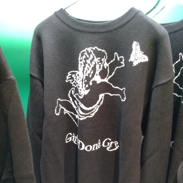 【Sサイズ】新品 girls don't cry セーター BLACK ニット