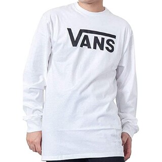 ヴァンズ(VANS)の【L】VANS バンズ/ロンT/長袖Tシャツ/VANS CLASSIC LS/白(Tシャツ/カットソー(七分/長袖))