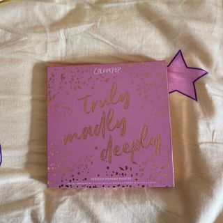 カラーポップ(colourpop)のcolourpop アイシャドウパレット　TRULY MADLY DEEPLY(アイシャドウ)