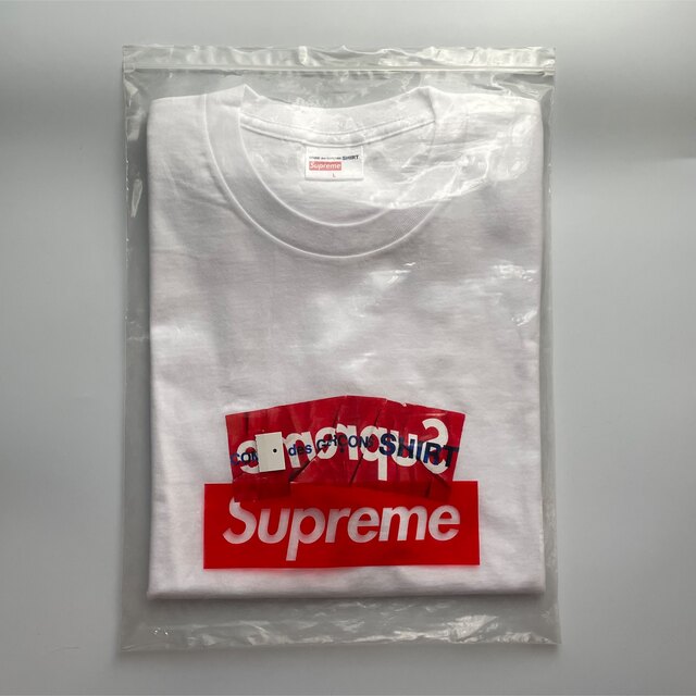 Supreme Comme Des Garcons SHIRT Box Logoステッカー