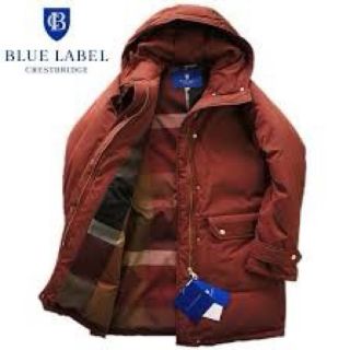 ブルーレーベルクレストブリッジ(BLUE LABEL CRESTBRIDGE)の新品タグ付 ブルーレーベル クレストブリッジ 3周年 38サイズ ダウンコート(ダウンコート)