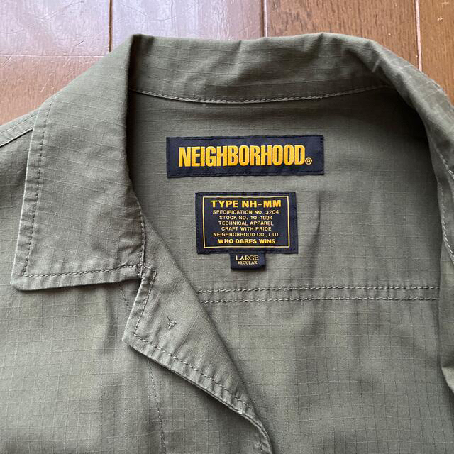 neighborhood 18aw MIL-BDU/C-SHIRT LS