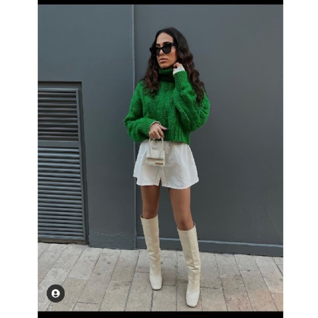ZARA - 【完売品】ZARA タートルネック ニットセーター Sサイズ ZARA - 【完売品】ZARA タートルネック ニットセーター Sサイズ