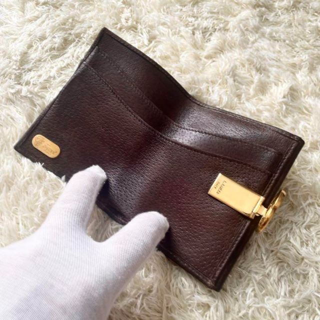 レア✨美品 オールドグッチ 折財布 インターロッキング シェリーライン べっ甲柄 海外並行輸入正規品 美品 極希少 グッチ ハンドバッグ べっ甲 シェリーライン インターロッキング ショルダーバッグ